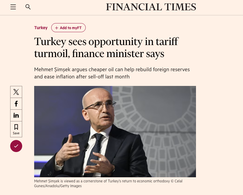 Financial Times Kapak